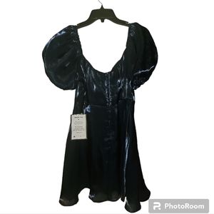 B Darlin blue fancy dress size 11/12 NWT